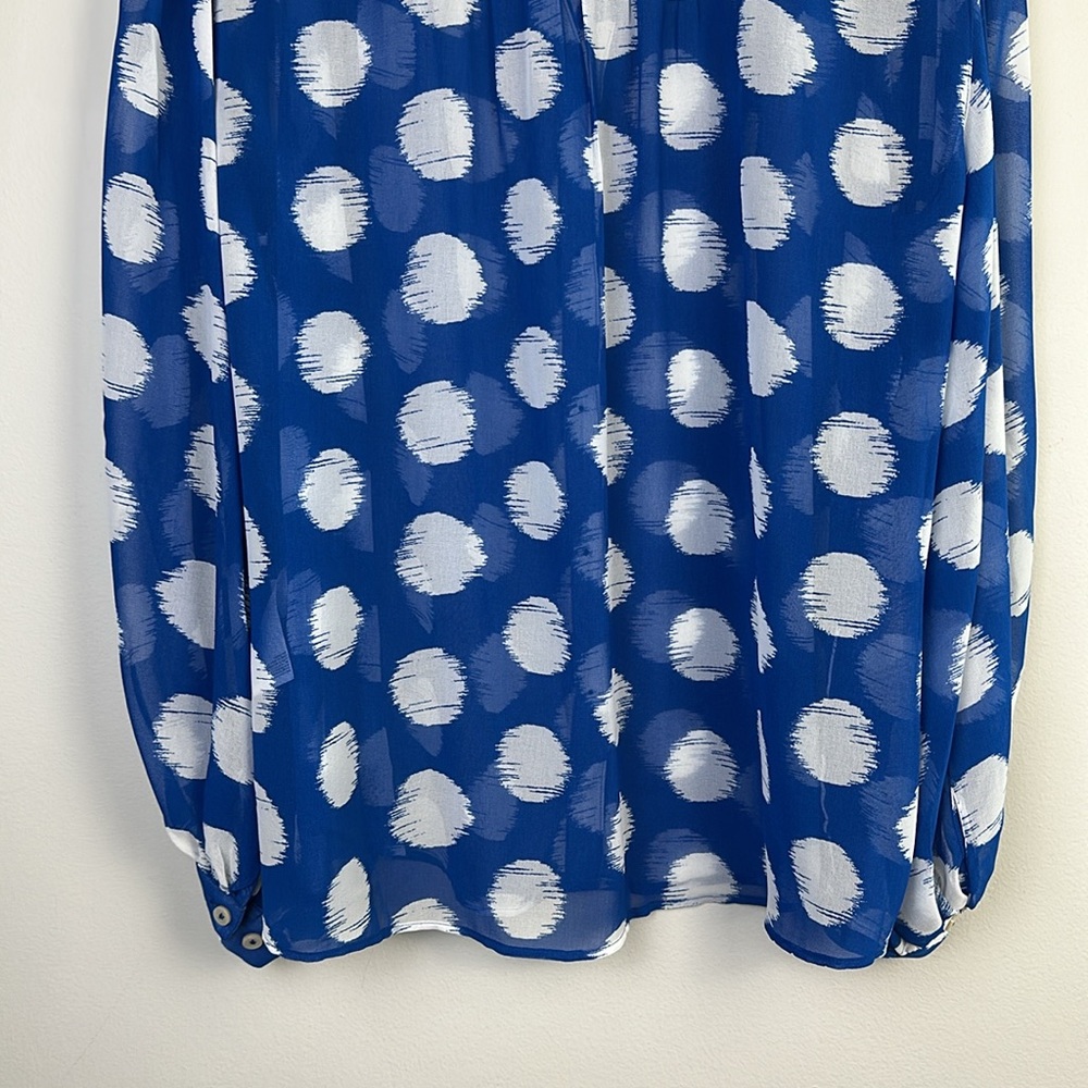Chico's Blue and White Blouse - Picture 12 of 16